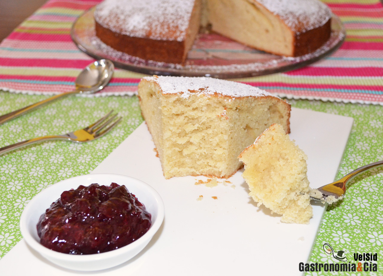 Bizcocho de jengibre y vino dulce