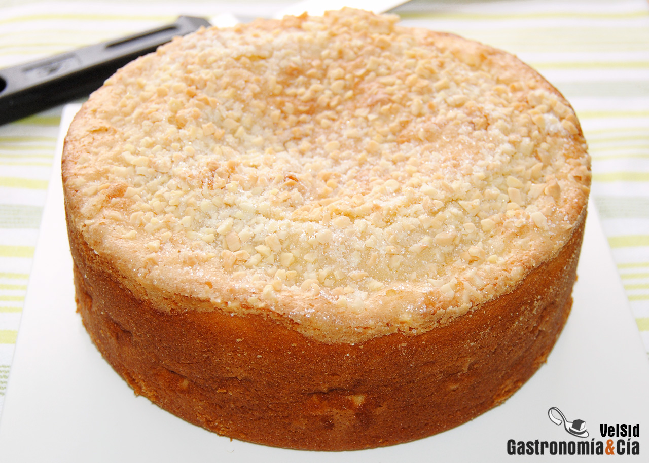 Bizcocho de manzana y jengibre