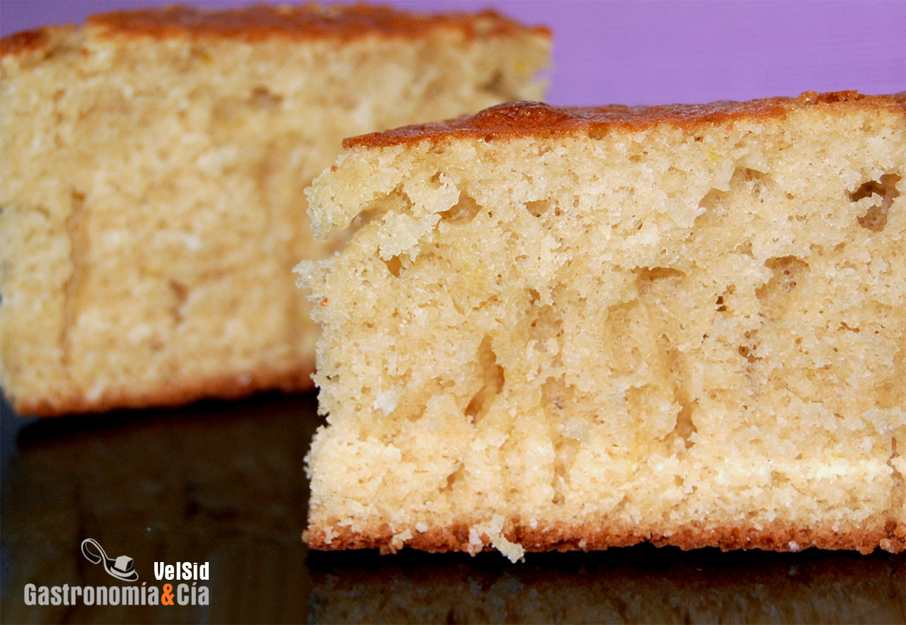 Bizcocho de piña colada