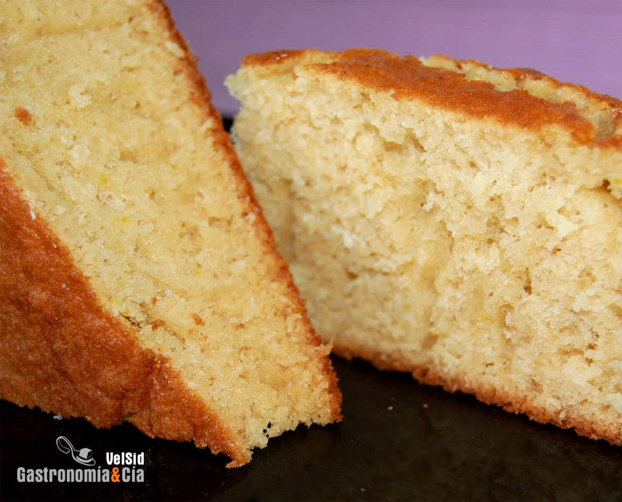 Bizcocho de piña colada