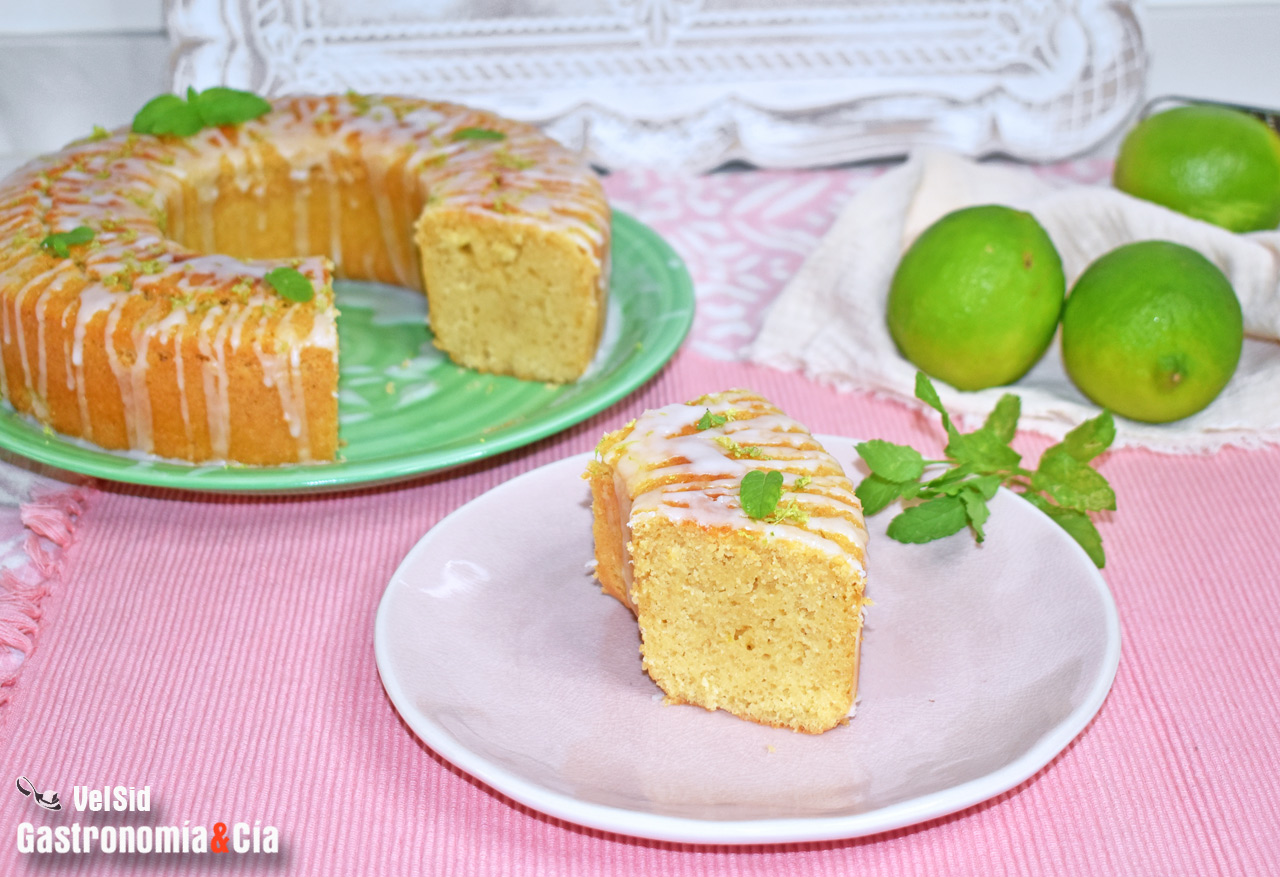 Bizcocho de lima súper esponjoso y jugoso