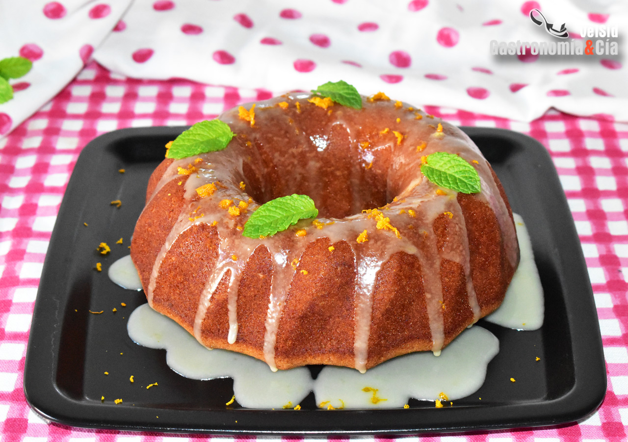 Receta de bizcocho de naranja