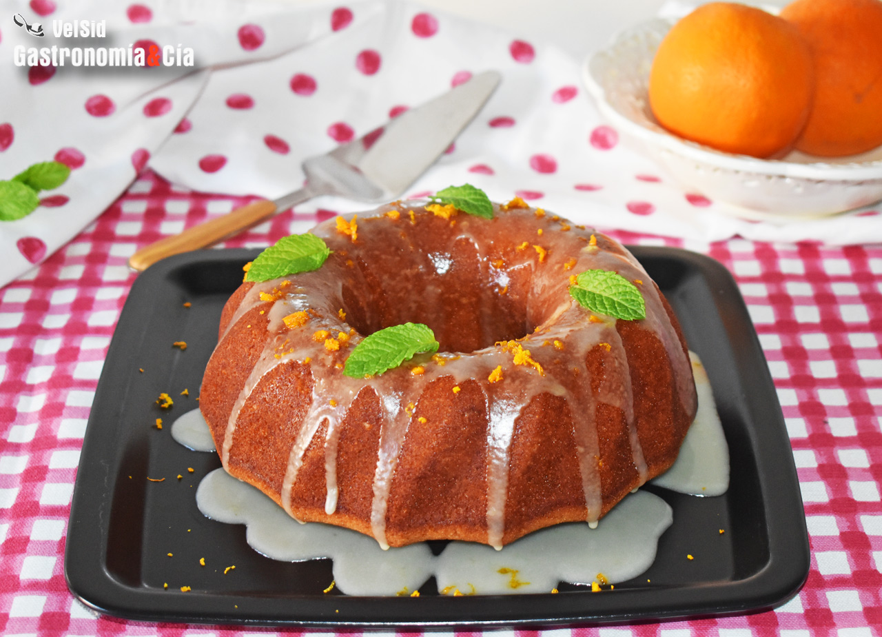 Receta de bizcocho de naranja