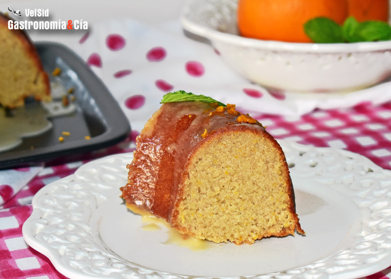 Receta de bizcocho de naranja