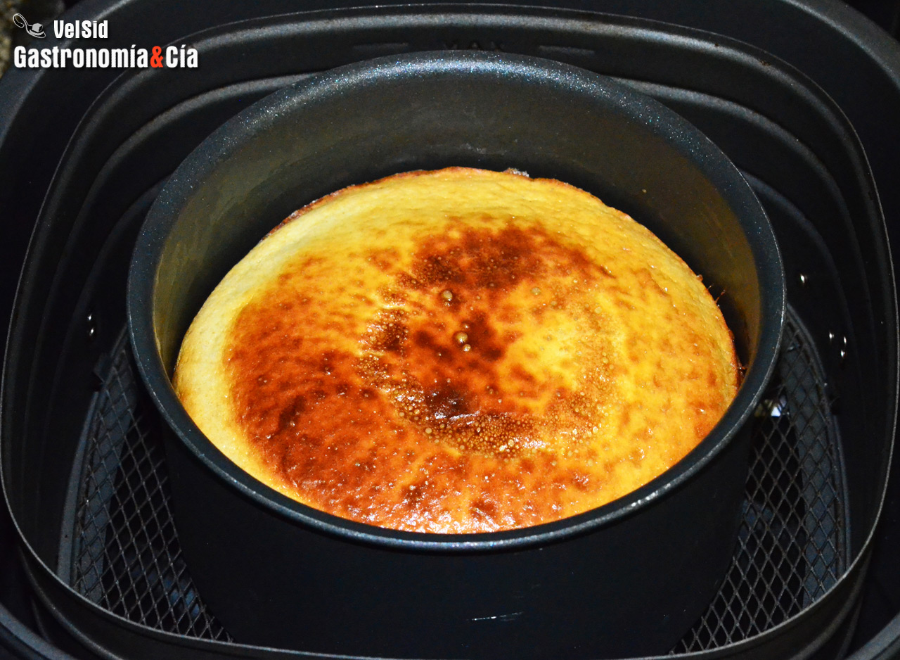 Tarta de plátano sin gluten y sin azúcar