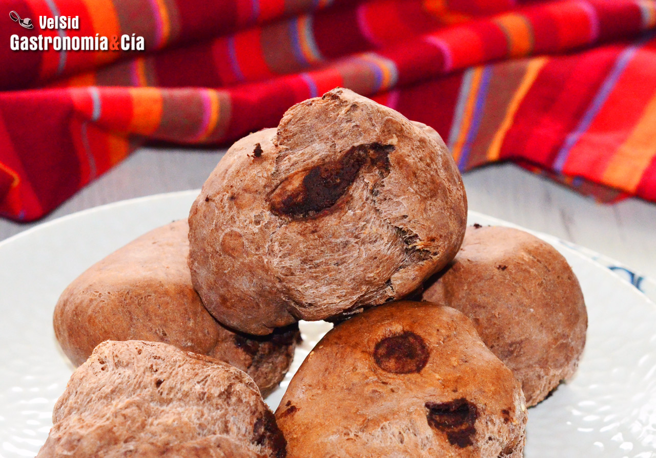 Bollitos de chocolate proteicos