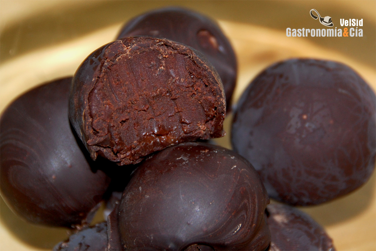 Bombones de ganache de cardamomo