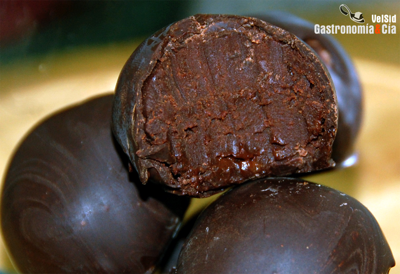 Bombones de ganache de cardamomo