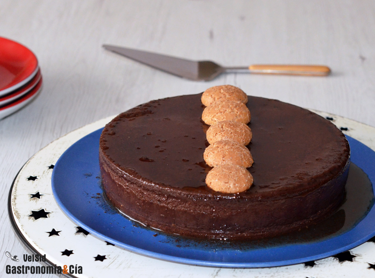 Bonet (pudin de amaretti y chocolate)