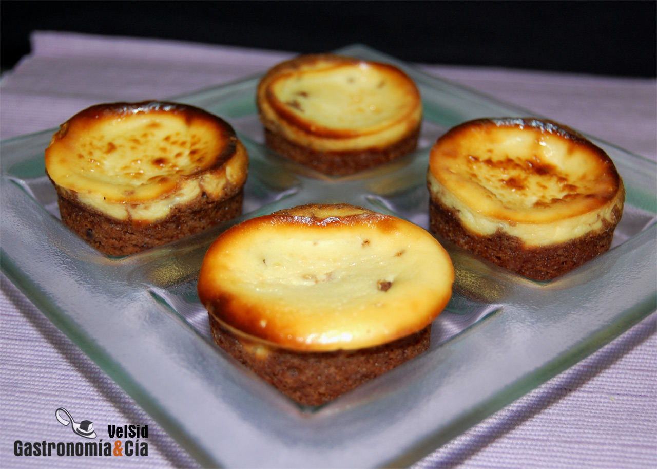 Brownie de chocolate y queso