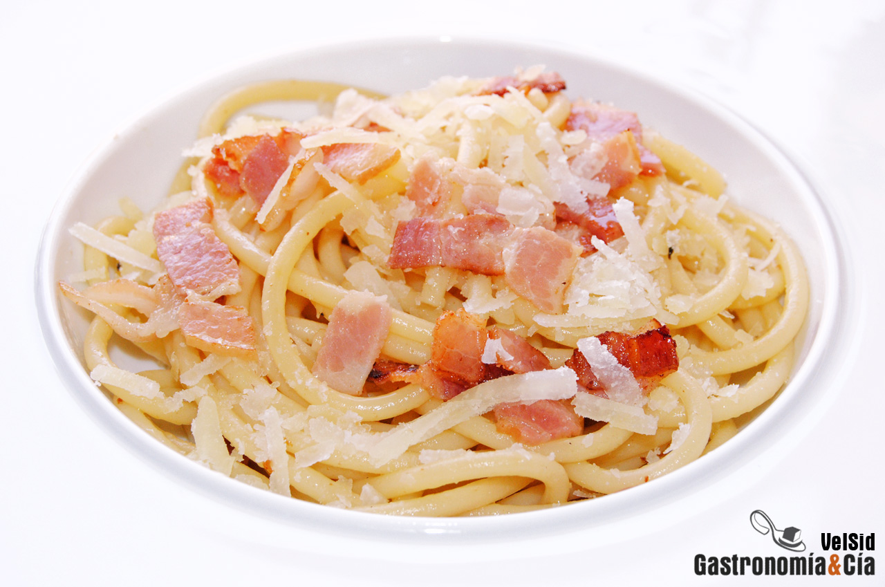 Bucatini alla gricia