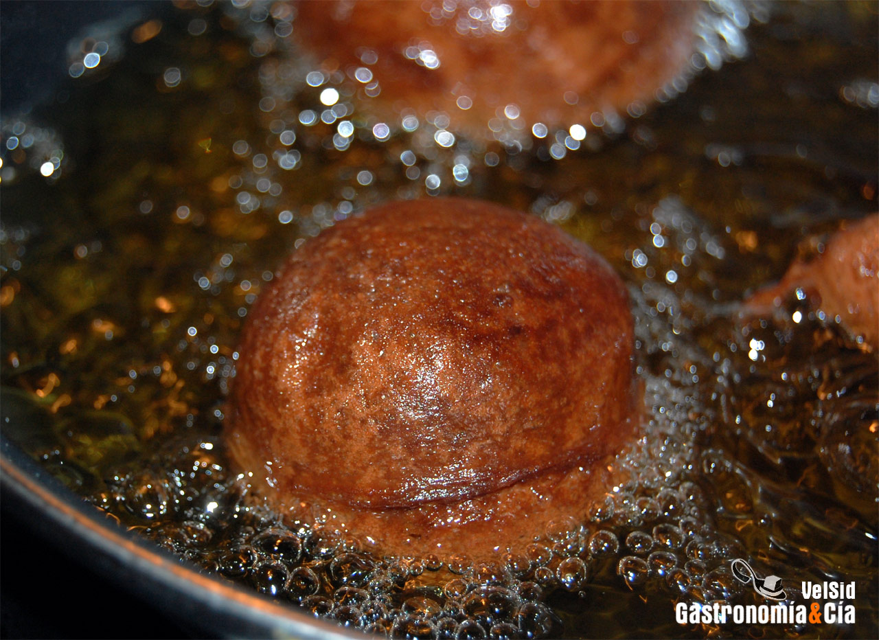 Buñuelos de chocolate
