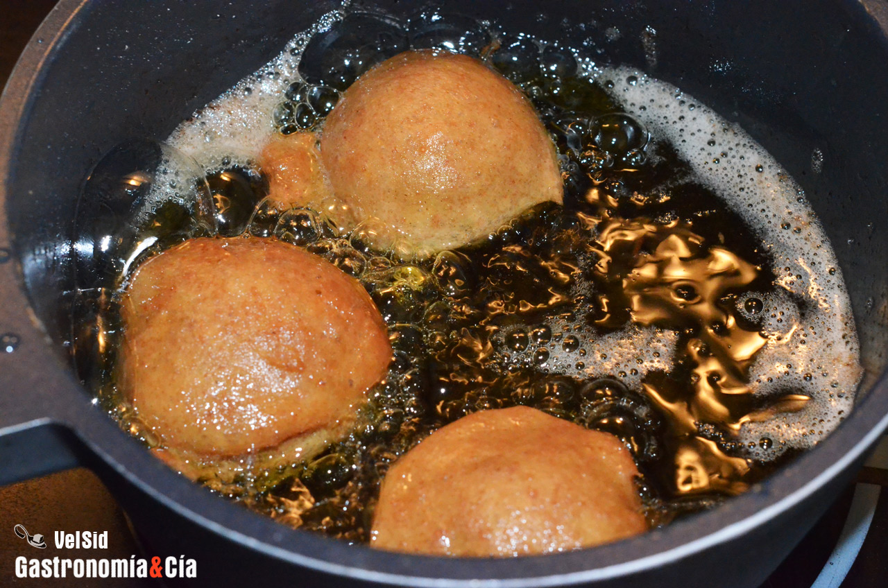 Receta de buñuelos de espelta