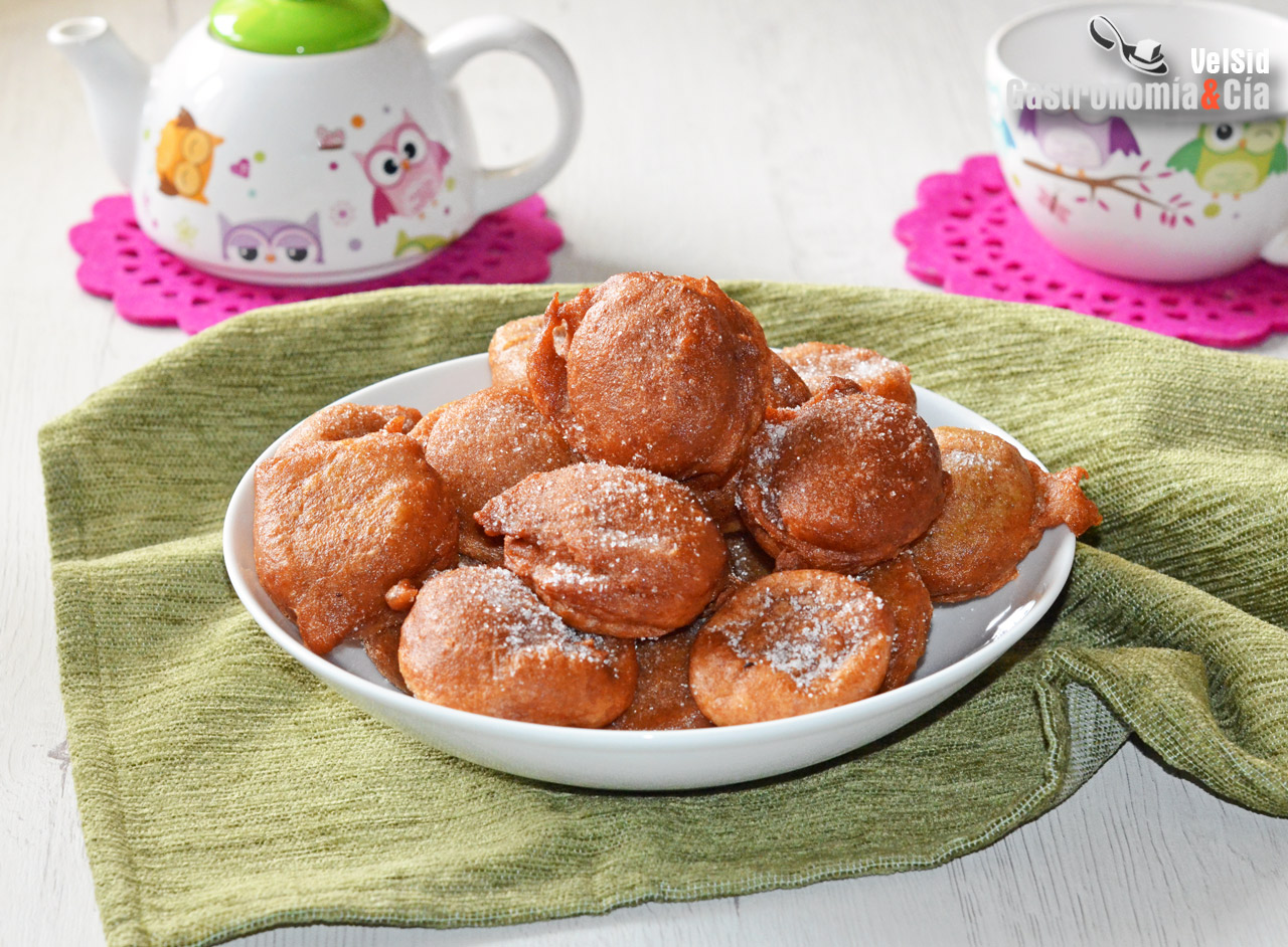 Receta de buñuelos de espelta