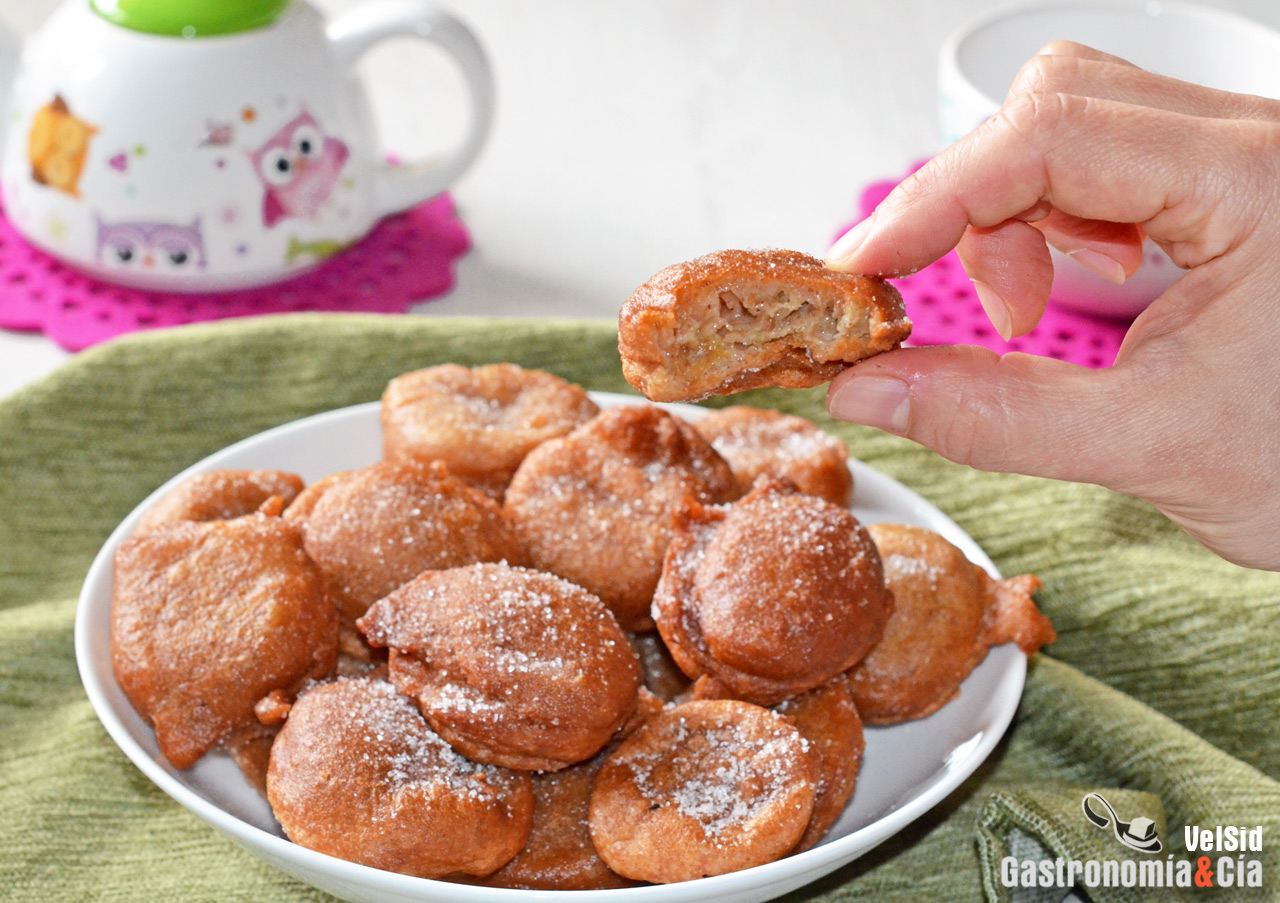 Receta de buñuelos de espelta