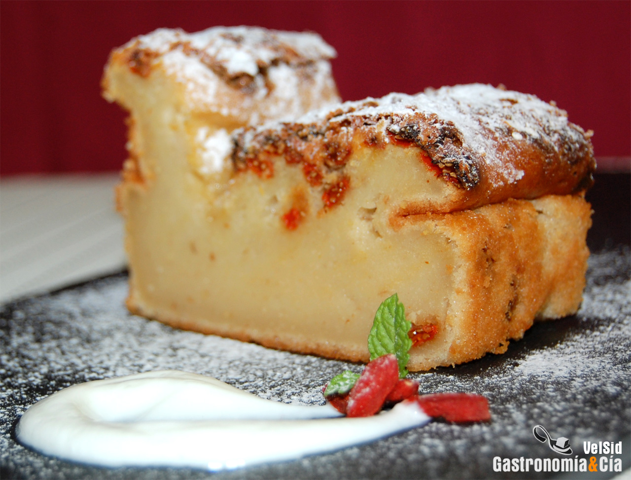 Cake de queso y cereales