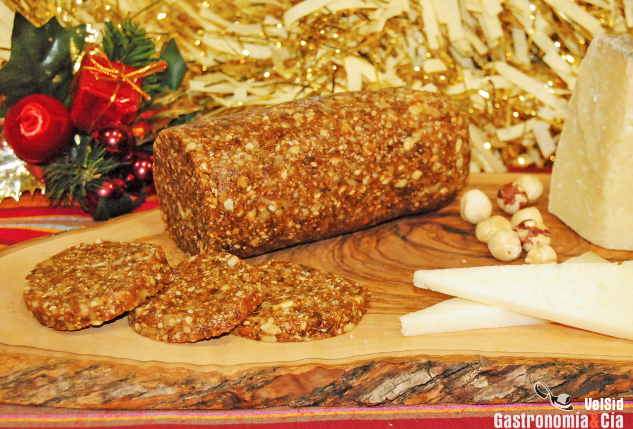 Canapés de pan de higo