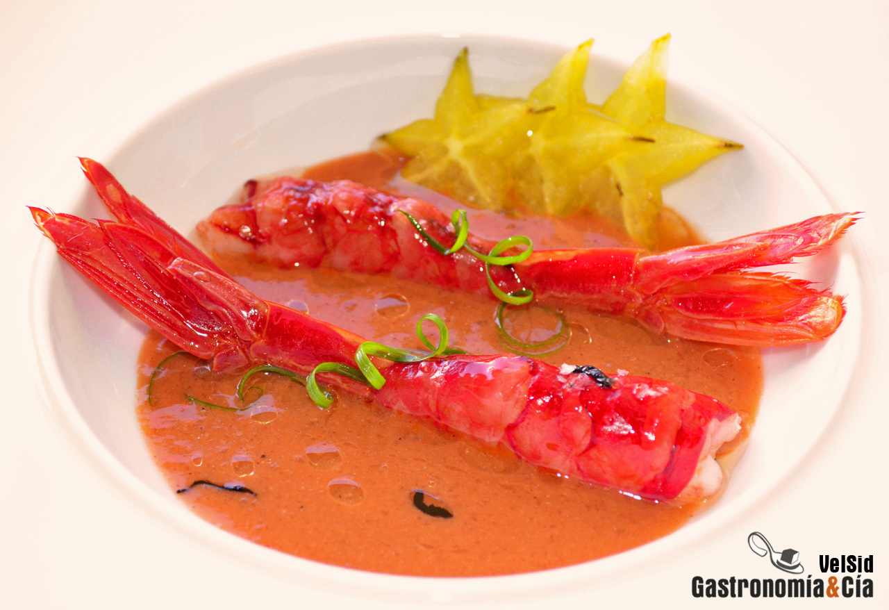 Receta de carabineros confitados