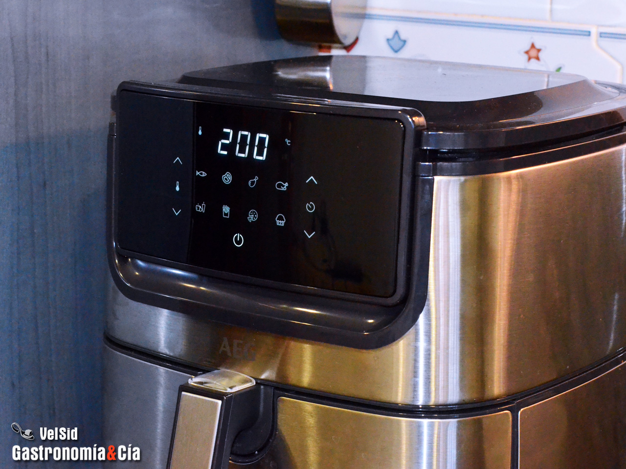 Castañas en freidora de aire