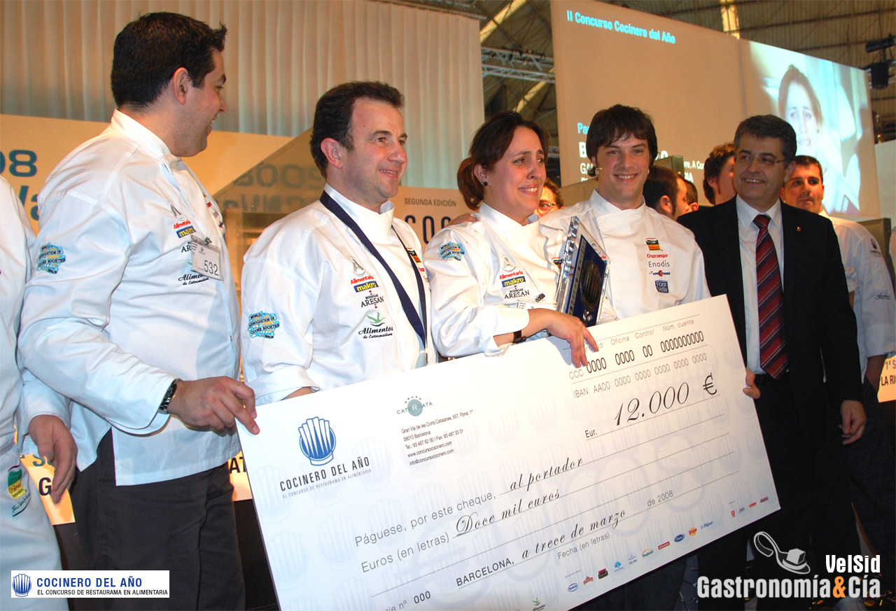 Beatriz Sotelo, ganadora del II CCA
