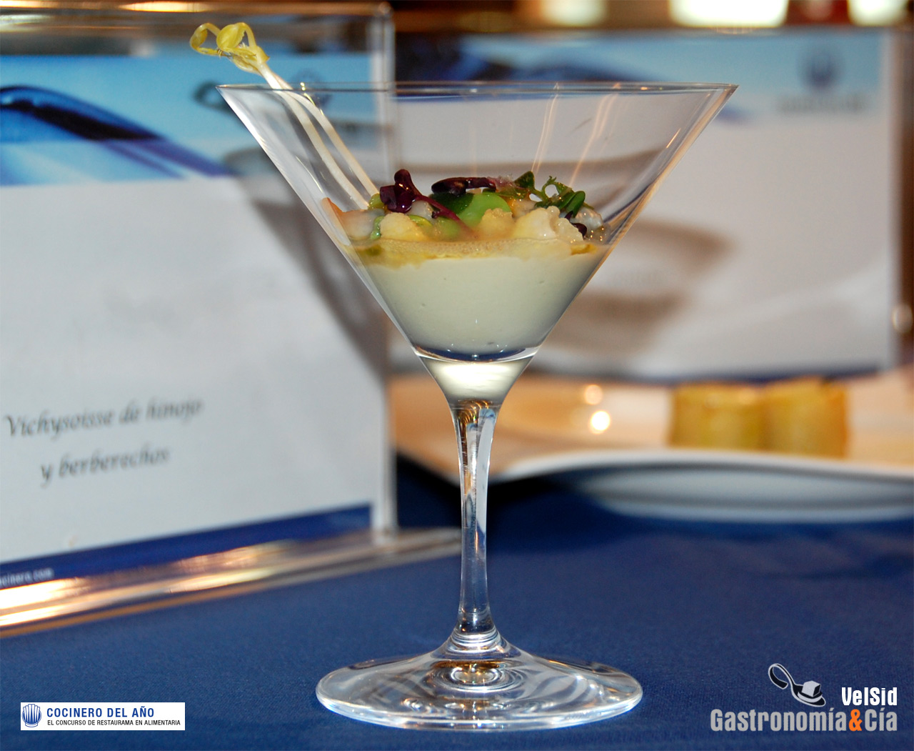 Alberto Molinero, premio al mejor aperitivo