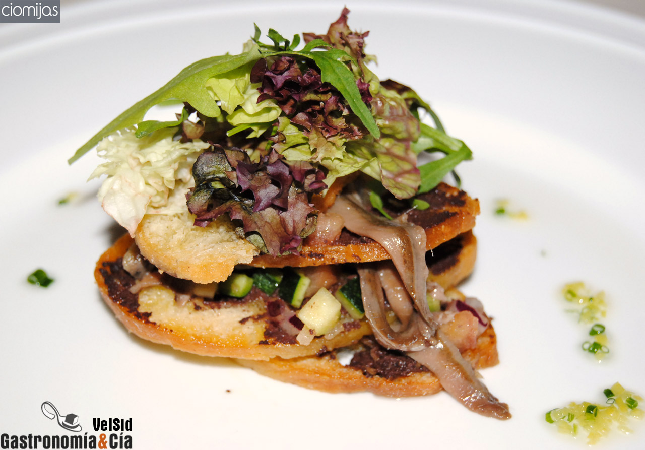 Menú degustación de los alumnos de CioMijas 2011