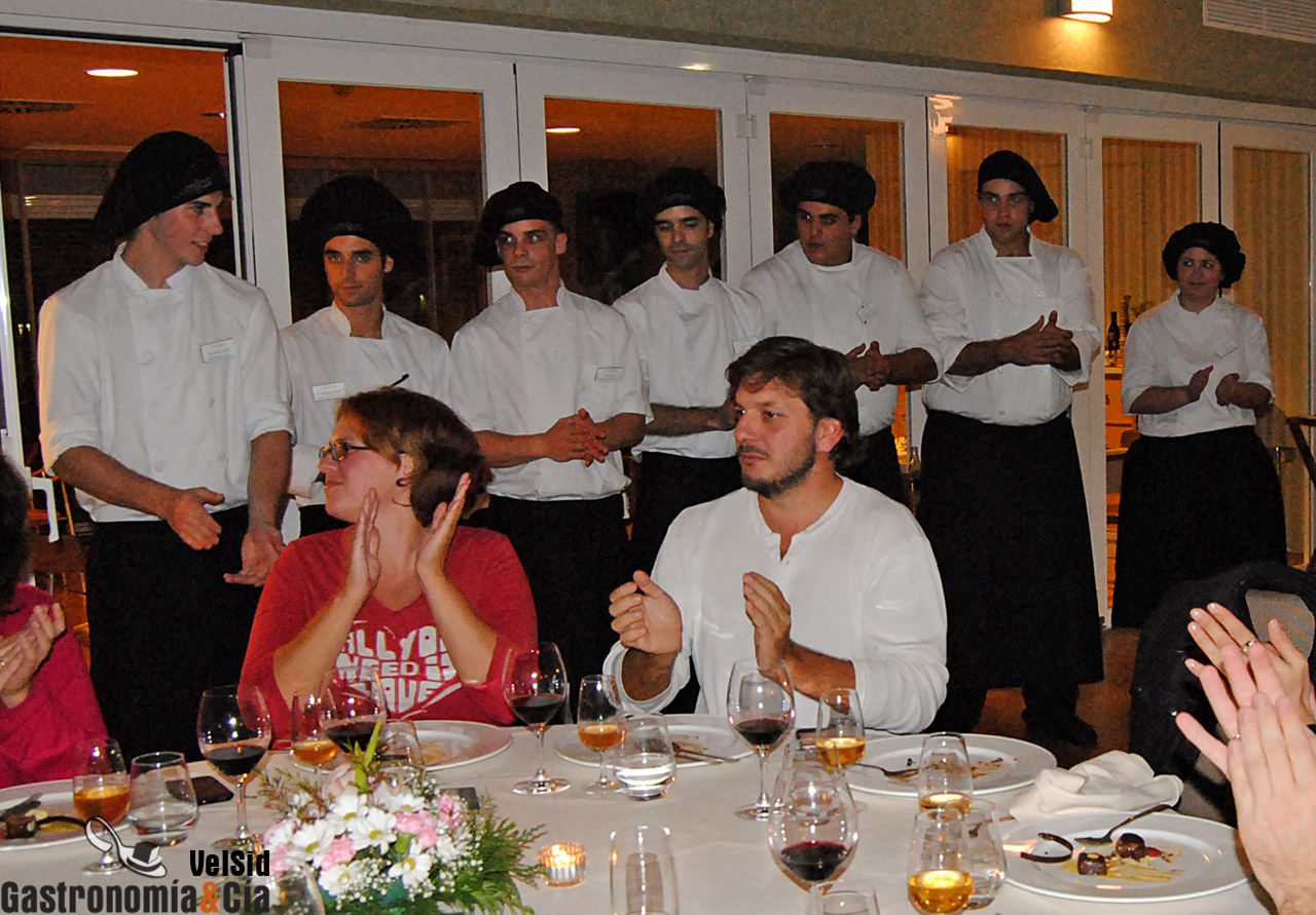 Menú degustación de los alumnos de CioMijas 2011 