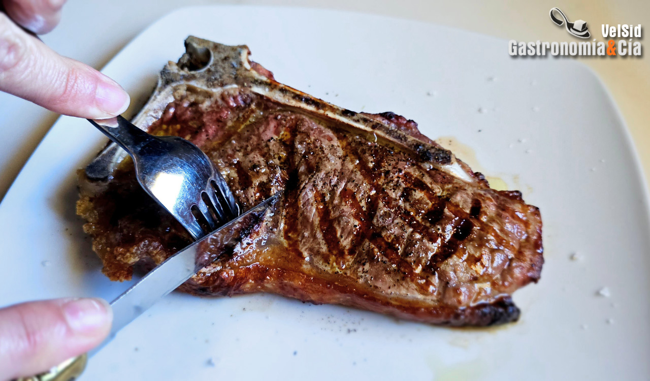 Receta de chuletón en la freidora de aire