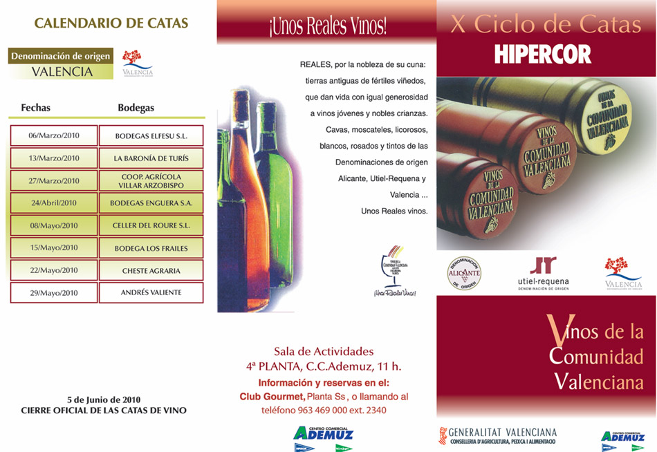 Ciclo de Catas Hipercor Valencia
