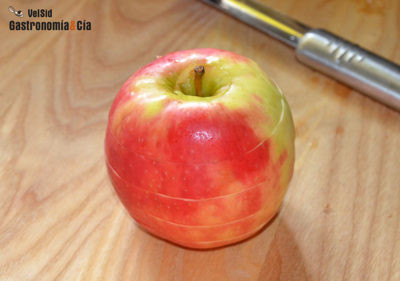 Cómo preparar una manzana para llevar en la fiambrera