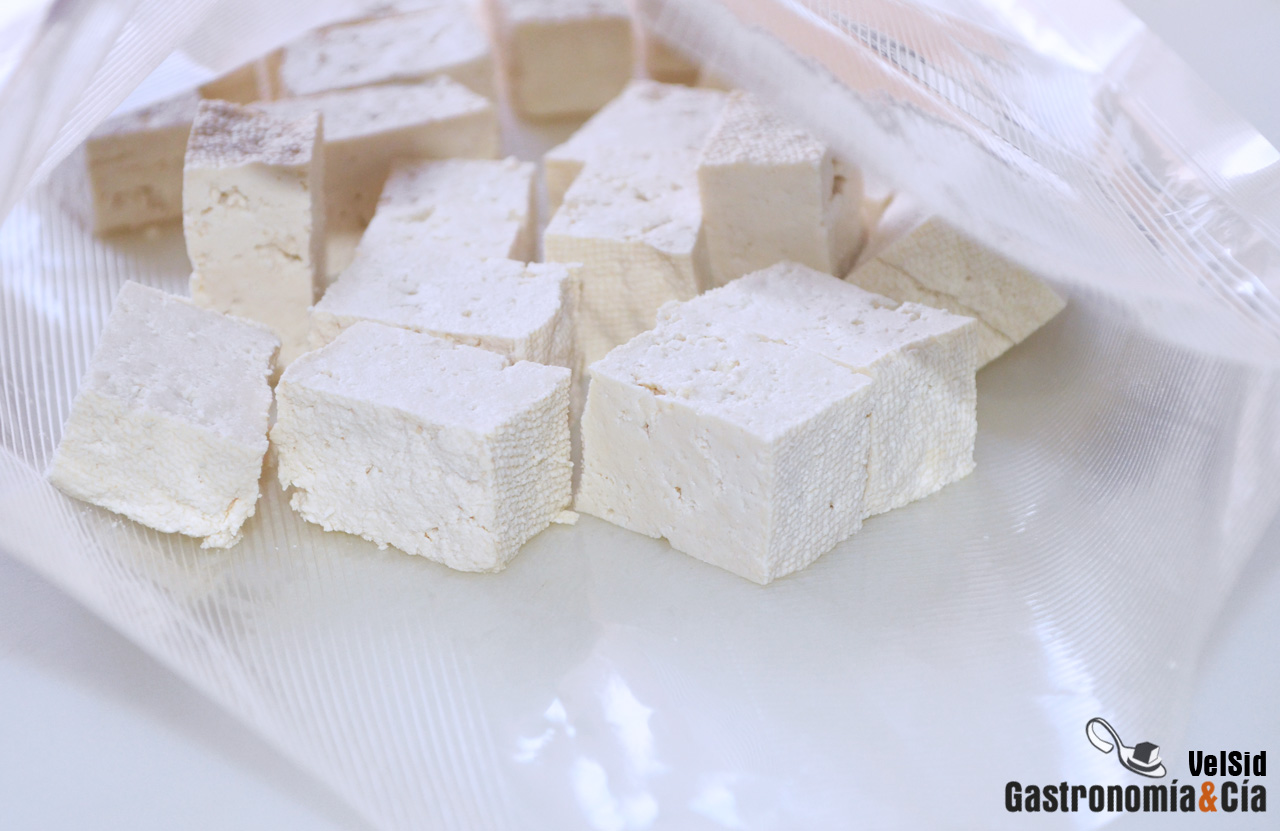 Cómo congelar tofu firme