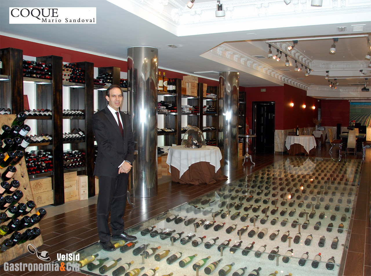 Bodega Restaurante Coque Sumiller Rafael Sandoval 