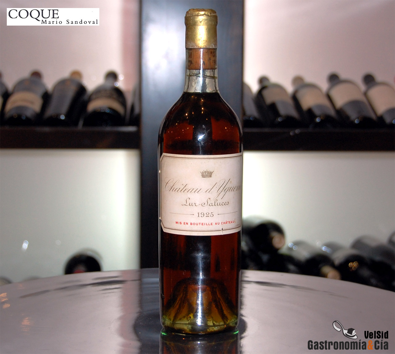 Bodega Restaurante Coque Sumiller Rafael Sandoval