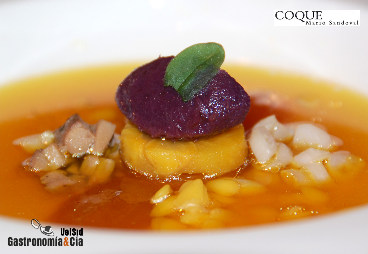 Menú degustación Madrid en Boca