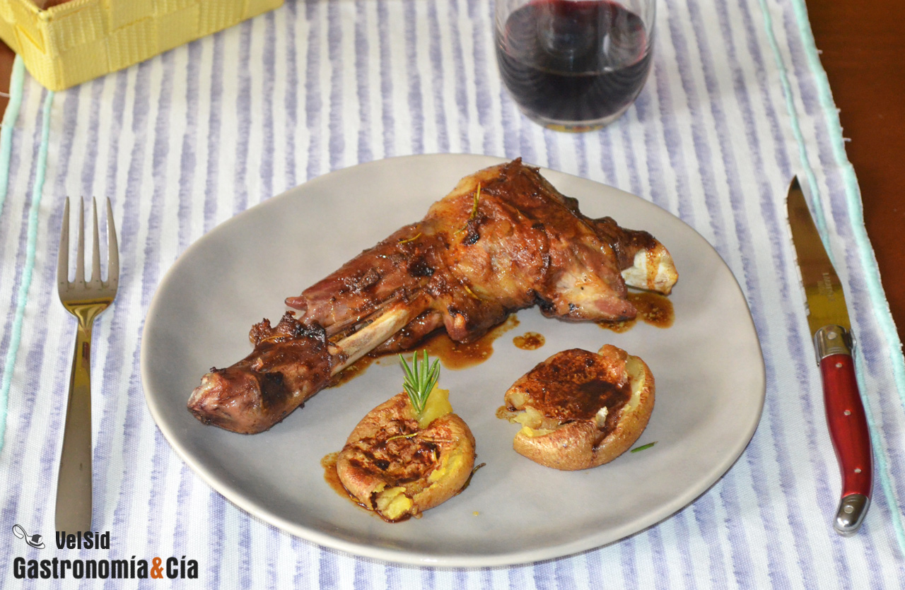 Cordero al ras el hanout y romero