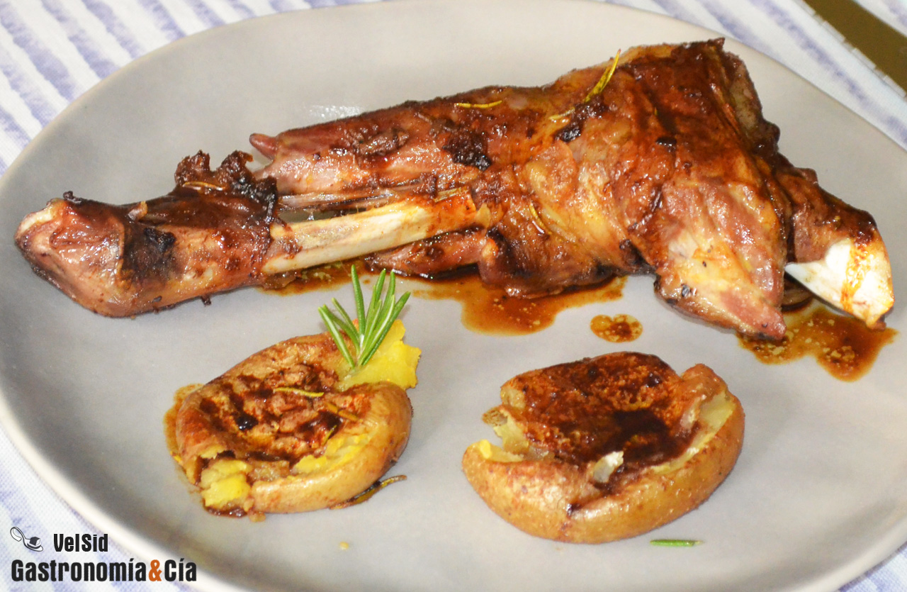 Cordero al ras el hanout y romero