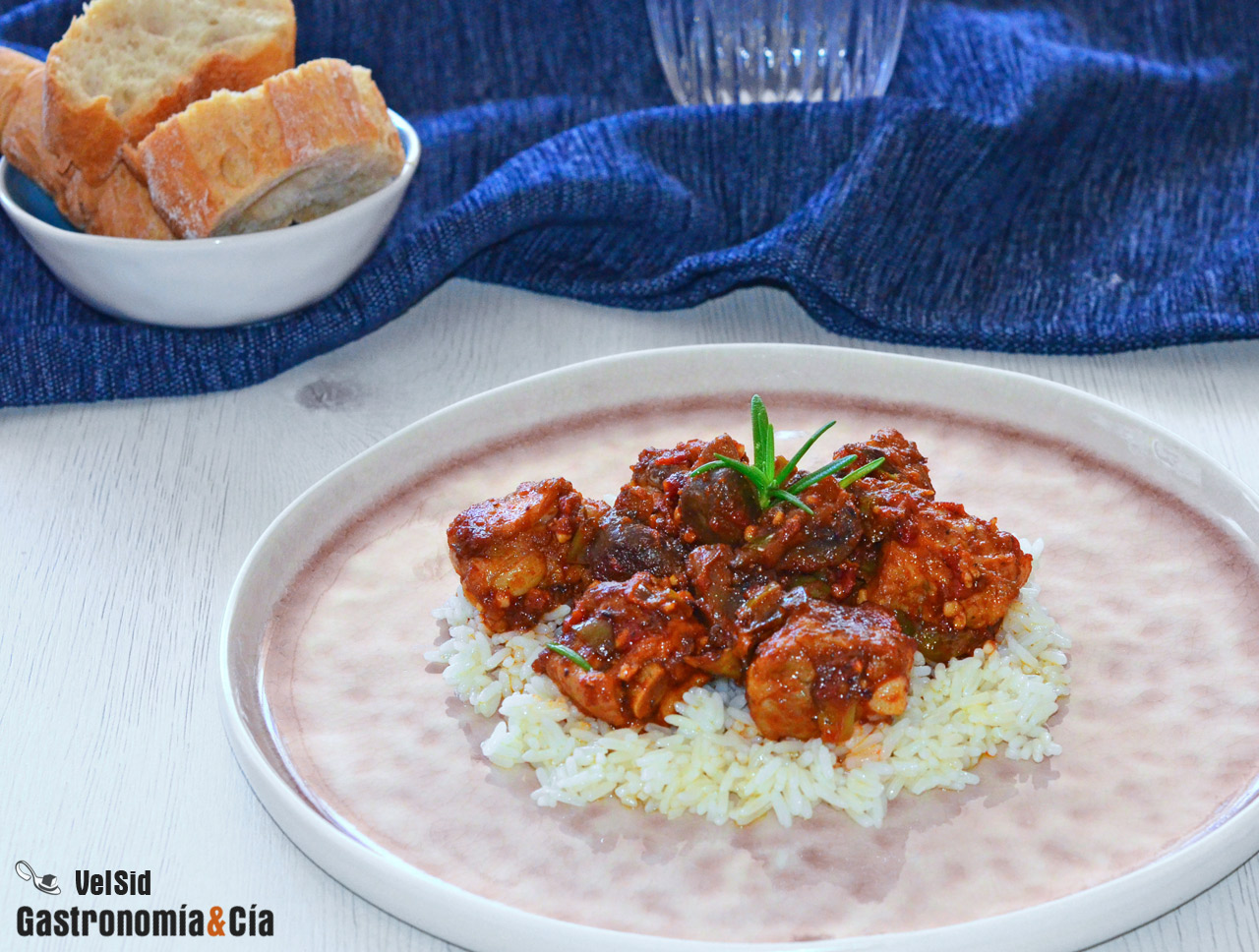 Costillas de cerdo al Jerez