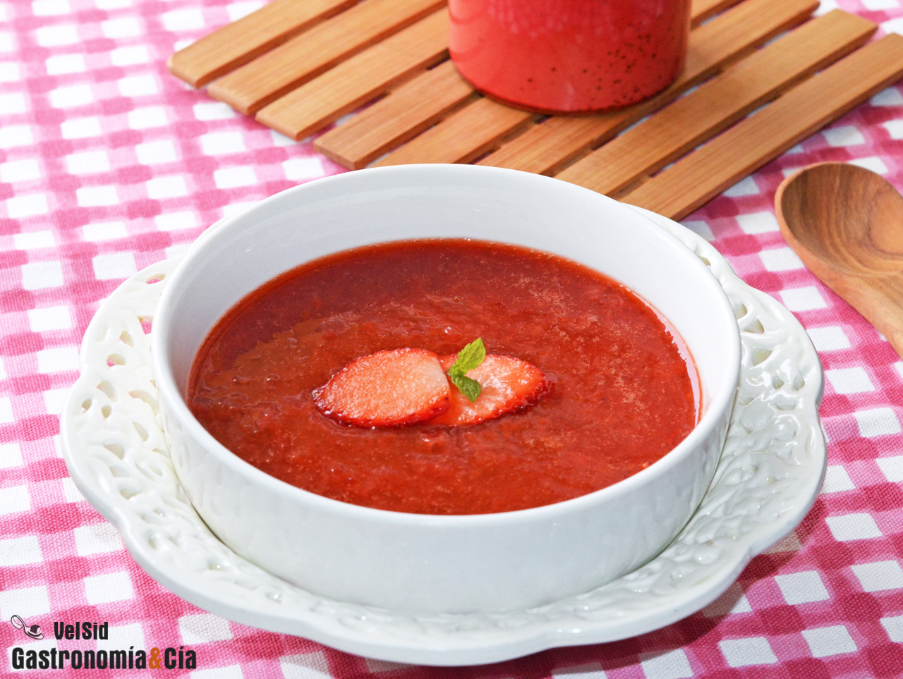 Cómo hacer coulis de fresa