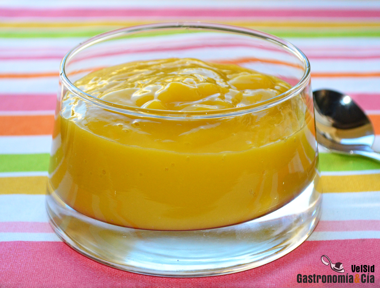 Coulis de mango y ron