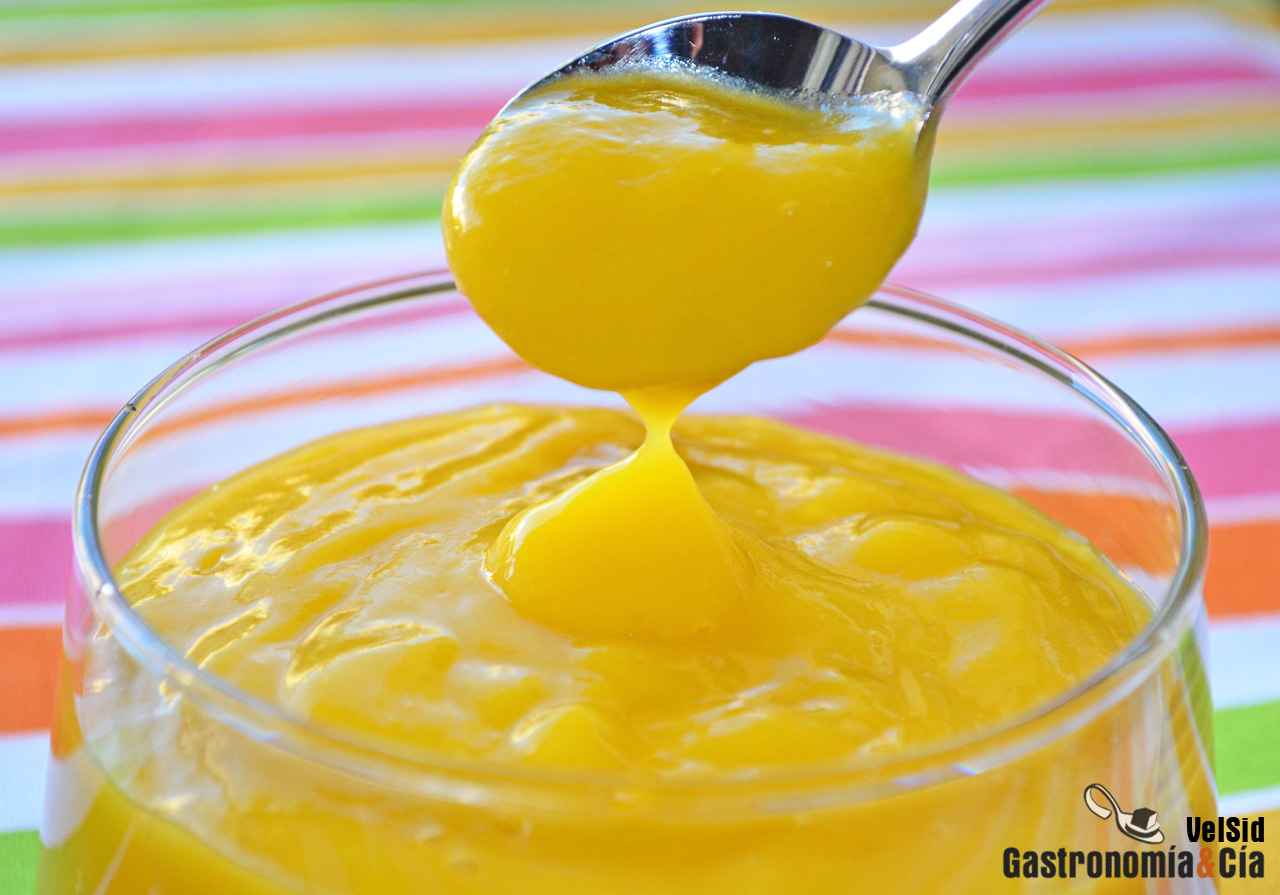 Coulis de mango y ron