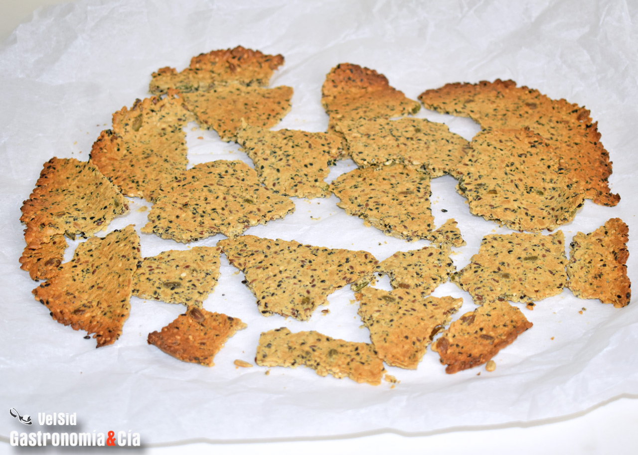 Crackers de semillas
