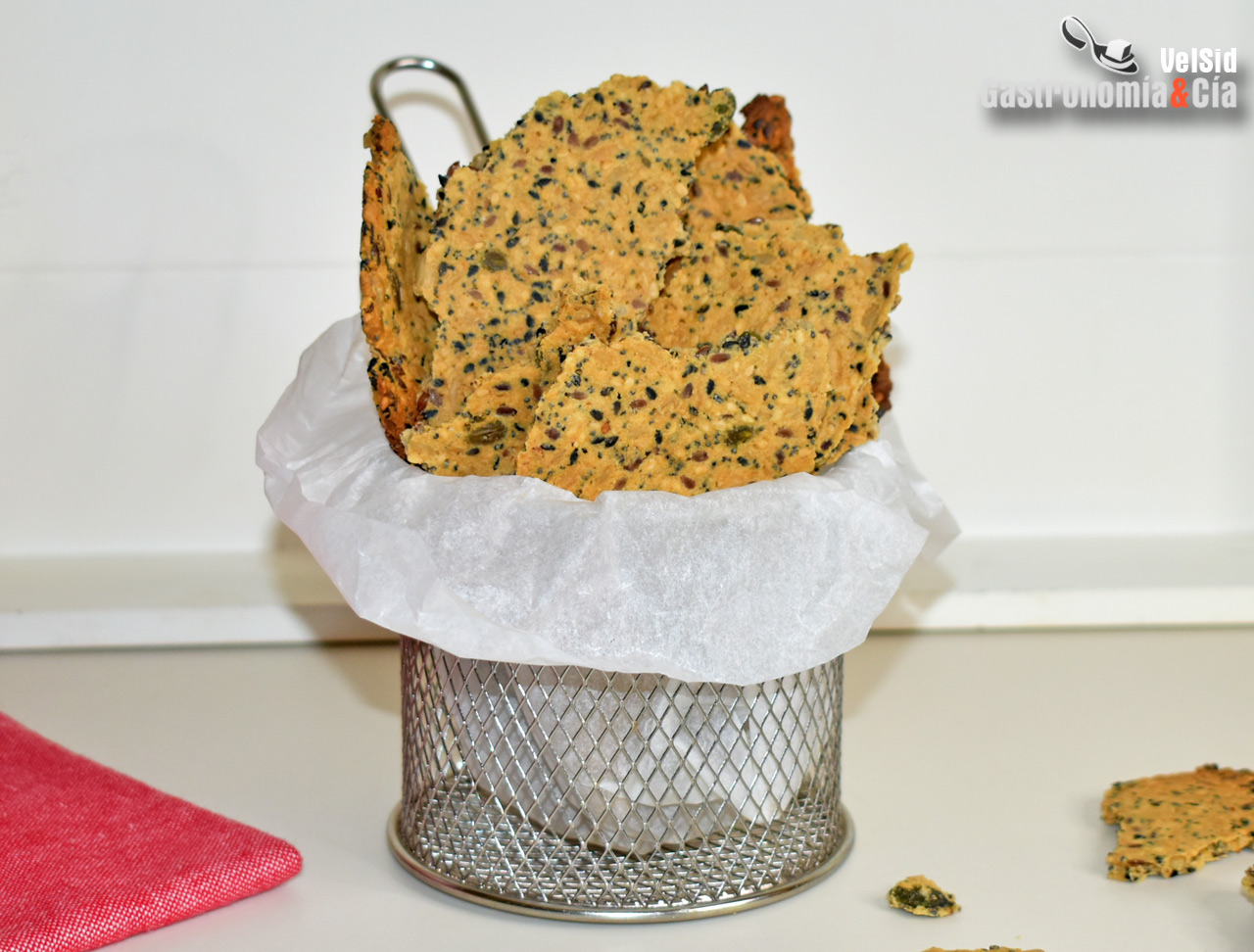 Crackers de semillas