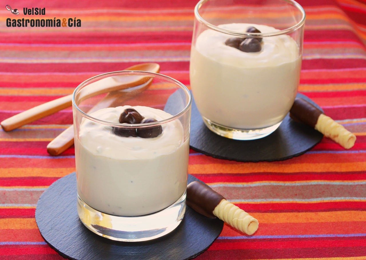 Crema de Baileys. Postre