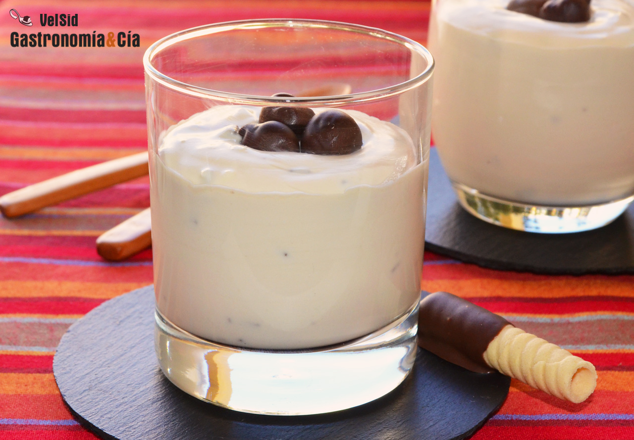 Crema de Baileys. Postre