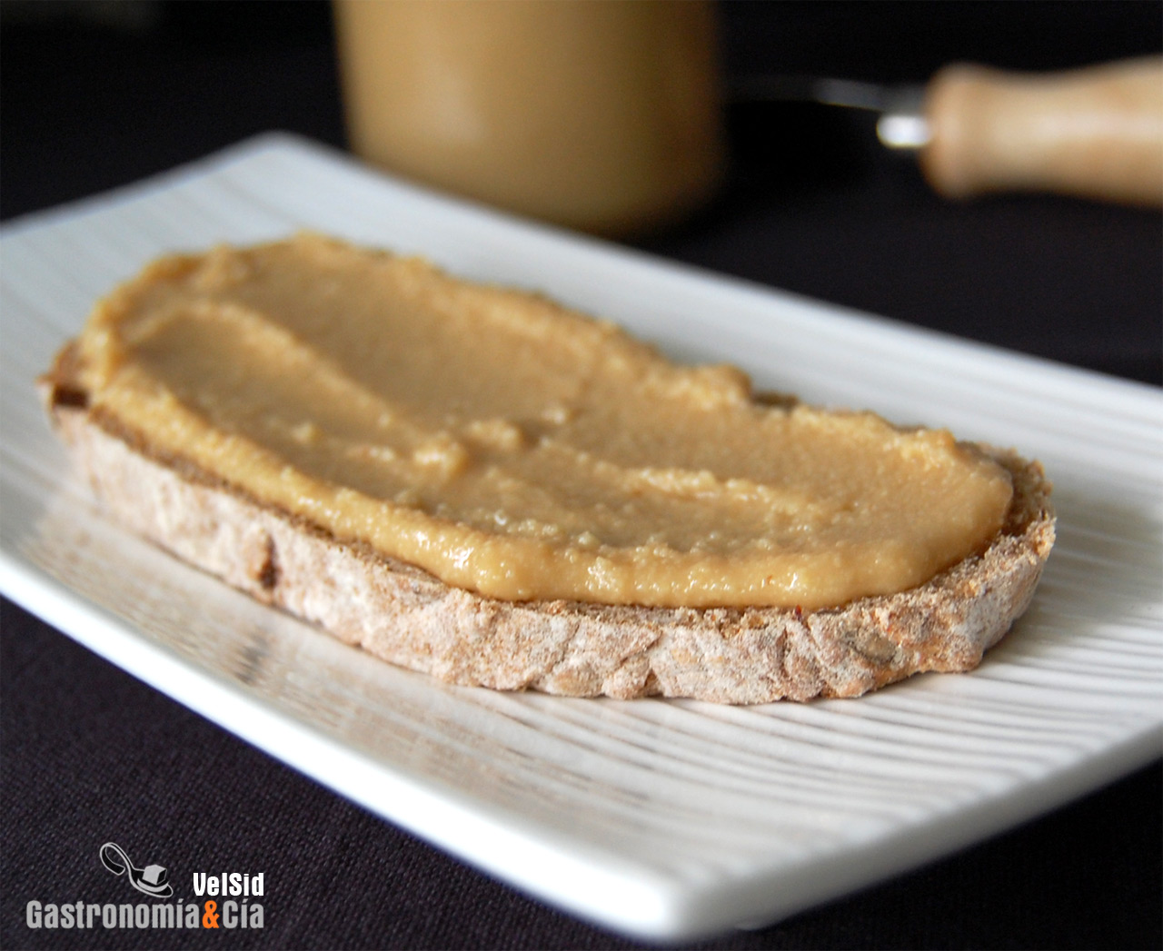 Crema de cacahuete casera