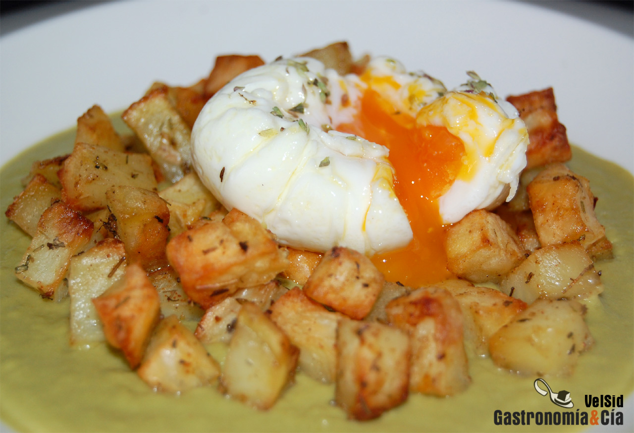 crema judia patata huevo1