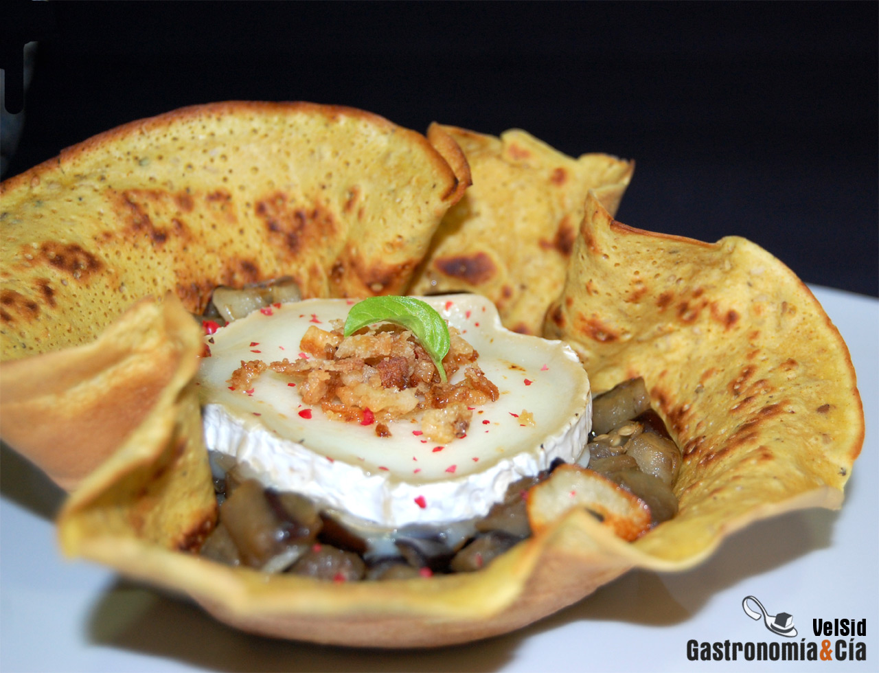 Crepes de harina de garbanzo