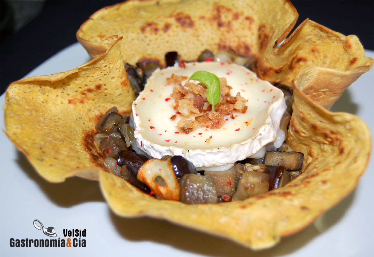 Crepes de harina de garbanzo