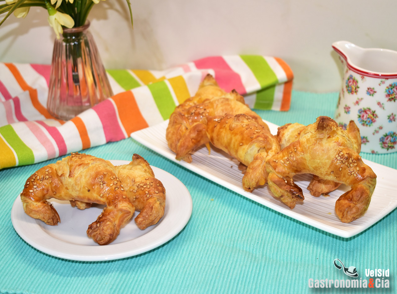 Receta de croissants fáciles