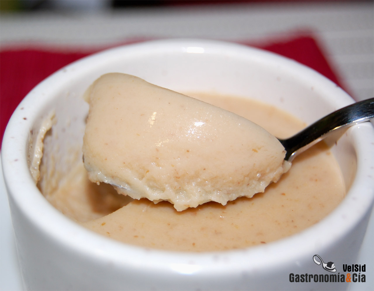 Cuajada de galletas y miel